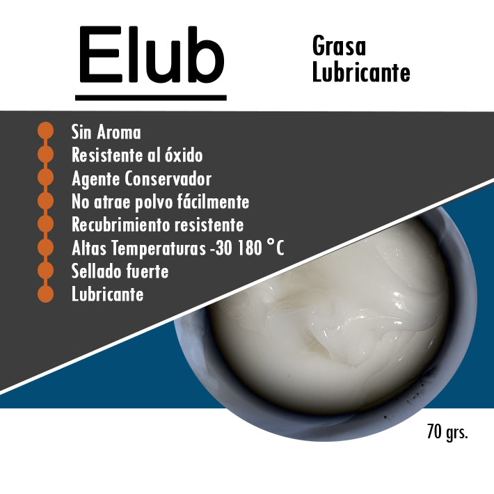 Grasa Blanca (lubrica Engranes Y Más) Elub