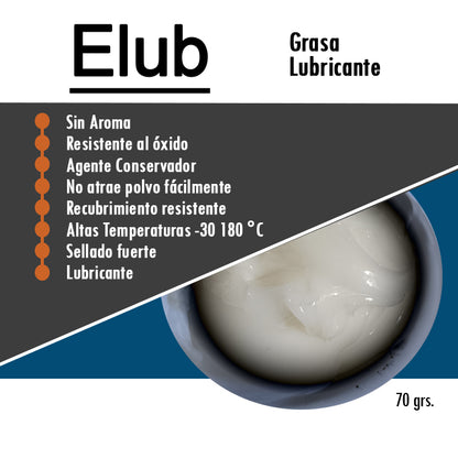 Grasa Blanca (lubrica Engranes Y Más) Elub