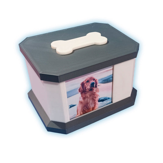 Urna Para Cenizas Mascotas 3d, Marco Para Foto