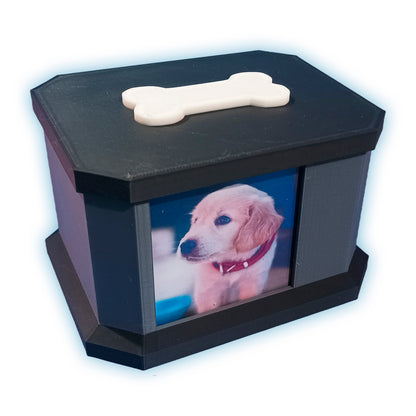 Urna Para Cenizas Mascotas 3d, Marco Para Foto